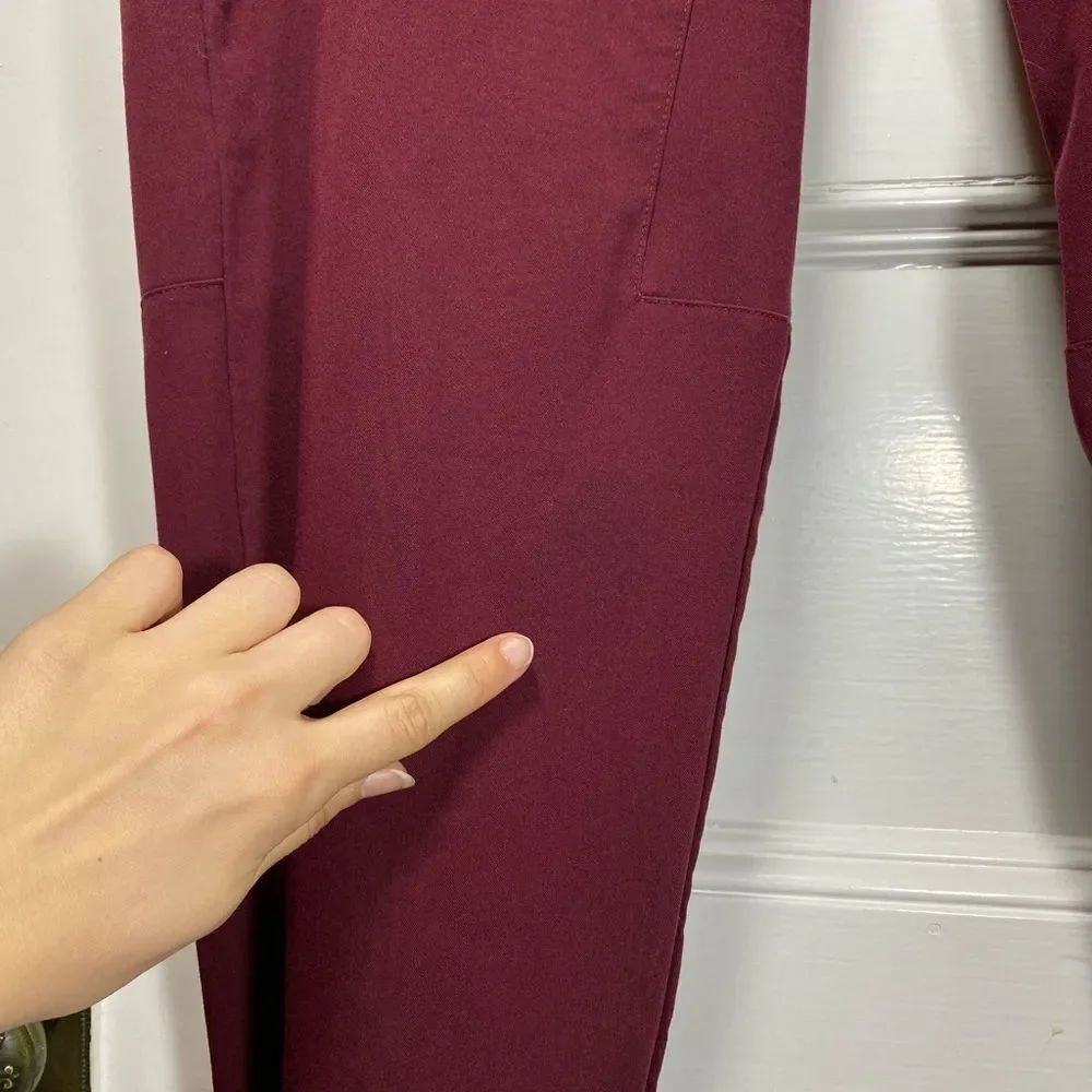 Figs | Men’s Tansen Jogger Scrub Pants Drawstring Waist Burgundy Sz XXL